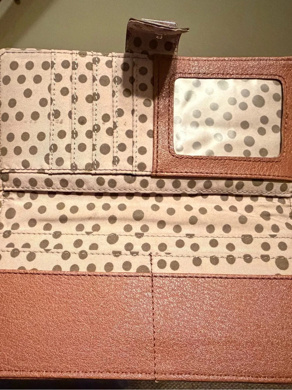 Relic Men's Brown Bi-Fold Wallet with Logo Accent